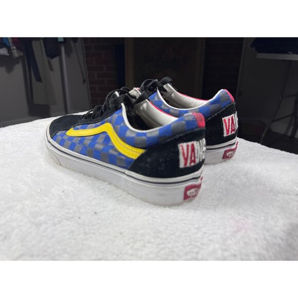 Vans Old Skool Mismatch Checkerboard Colorblock Skate Shoes Men’s 8 W 9.5 500714 main image 11